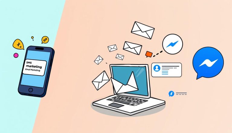 Choosing The Right Marketing Channel Sms Vs Email vs Facebook Messenger